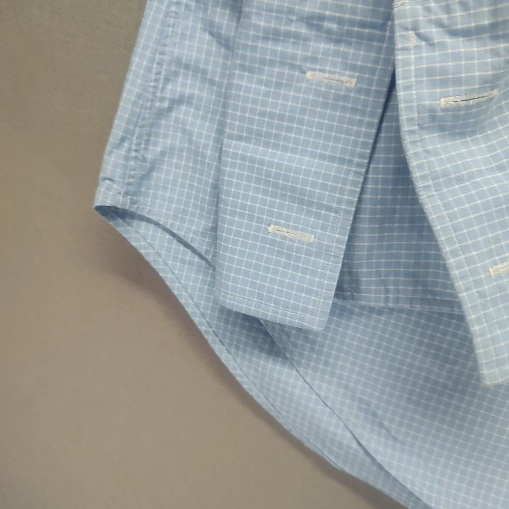 Polo by‎ Ralph Lauren Men's Blue Dress Shirt Size 16 1/2-35